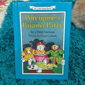 🎉2 for $15🎉Porcupine’s Pajama Party, hardcover, 1988, an I can read book